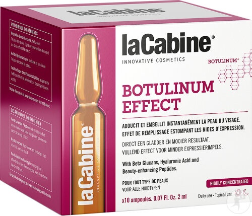 LaCabine Botulinum Effect Diminuarea Ridurilor Botox-Like 10x2ml