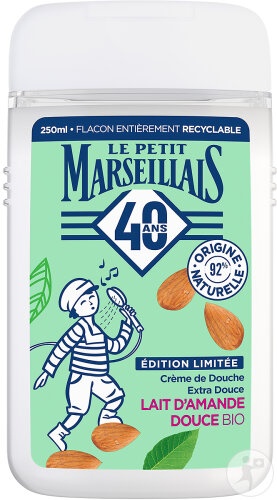 Le Petit Marseillais Cremă Pentru Duș Extra Delicat Lapte Migdale Dulci 250ml