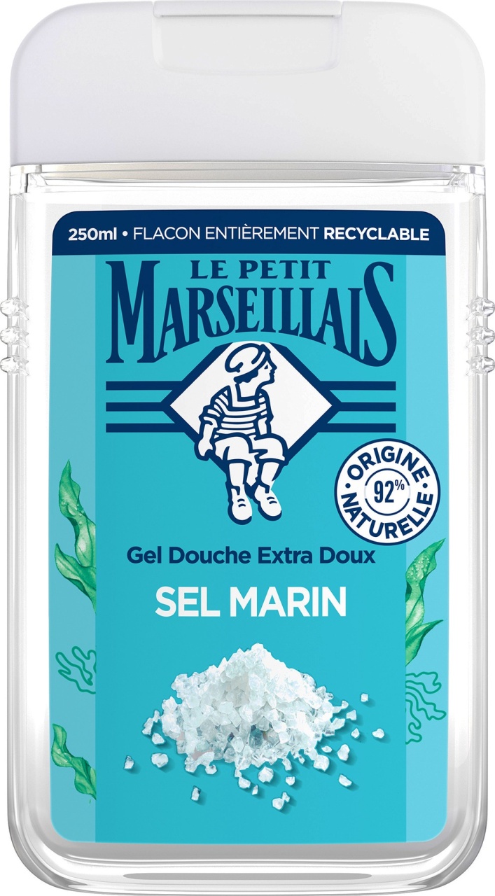 Le Petit Marseillais Le P'tit Grain De Sel Gel De Duș Hidratant Cu Sare De Mare Flacon 250ml