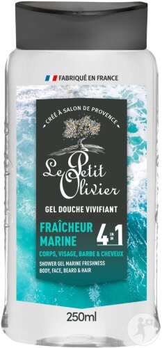 Le Petit Olivier Gel De Duș Bărbați Freshness Marin 4 În 1 250ml