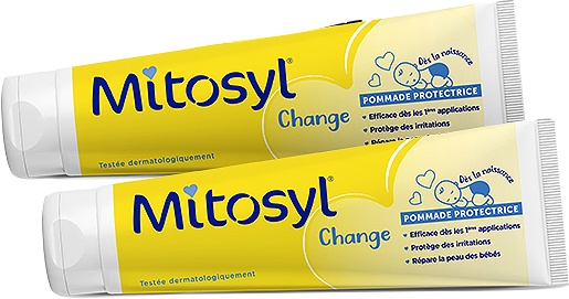 Mitosyl Change Unguent Protector Pentru Bebeluși Tub 2x100g