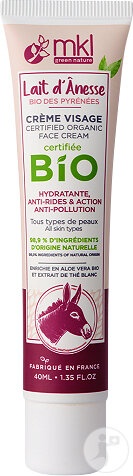 MKL Green Nature Lapte Bio De Măgăriță Din Pirinei Cremă Față 40ml