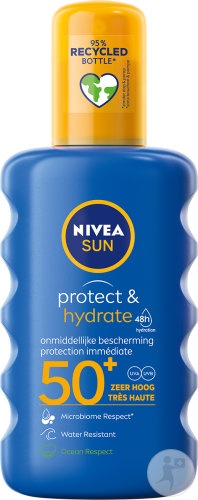 Nivea Sun Protect & Hydrate Spray Protector SPF50+ 48h Hidratare 200ml