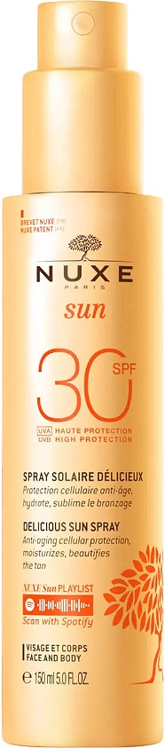 Nuxe Sun Spray Solar Delicios SPF30 Față Și Corp 150ml