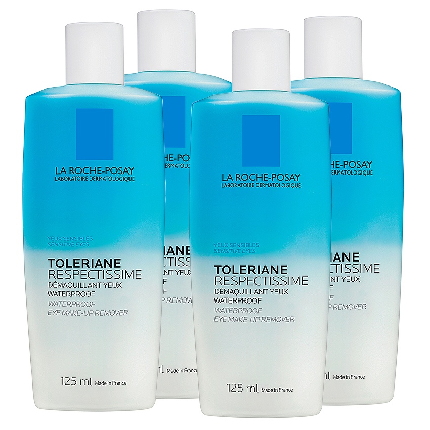3+1 La Roche-Posay Toleriane Respectissime Demachiant Waterproof 4x125ml