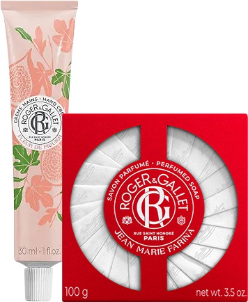Roger&Gallet Jean Marie Farina Săpun Parfumat + Fleur De Figuier Cremă De Mâini