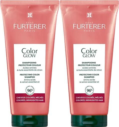 René Furterer Color Glow Șampon De Protecție Pentru Părul Vopsit Sau Cu Șuvițe 2x50ml