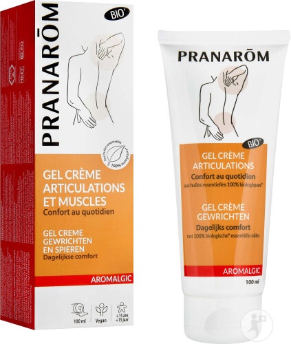 Pranarôm Aromalgic Gel Cremă Bio Pentru Articulații Tub 100ml