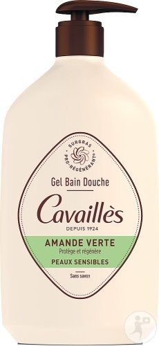 Rogé Cavaillès Gel De Baie Și Duș Cu Migdale Verzi Pentru Piele Sensibilă Flacon 1l