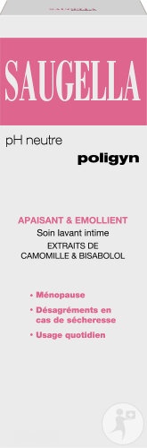 Saugella Poligyn Calmanta Și Emolientă Îngrijire De Igienă Intimă Flacon 250ml