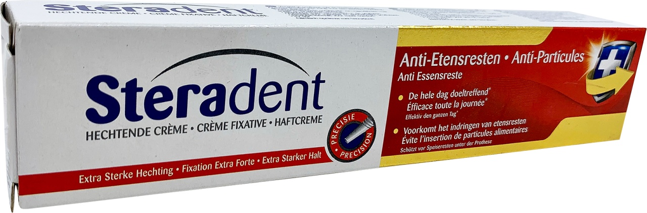 Steradent Cremă De Fixare Anti-Particule Extra Puternică 75g