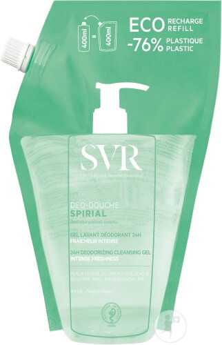 SVR Spirial Gel De Dus Rezerva 400ml