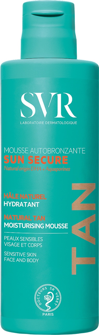 SVR Sun Secure Spumă Autobronzantă Față Și Corp Piele Sensibilă 150ml