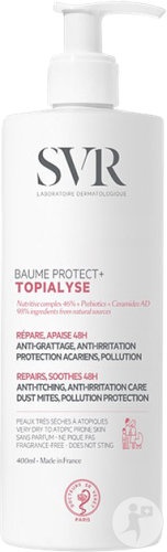 SVR Topialyse Baume Protect+ Balsam Piele Foarte Uscată Și Atopică Flacon Cu Pompă 400ml