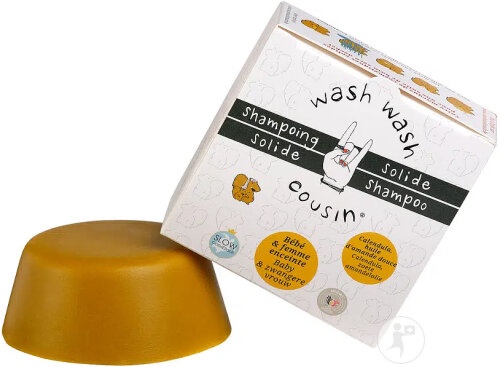Wash Wash Cousin Șampon Solid Bebe și Gravide 70g