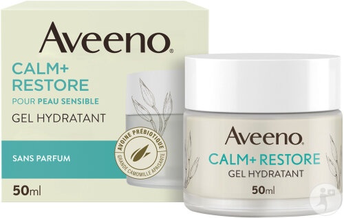Aveeno Calm+ Restore Gel Hidratant Borcan 50ml