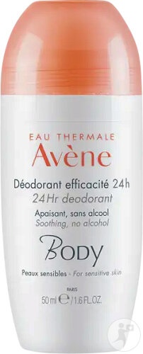 Avène Body Deodorant 24h Calmant Fără Alcool Pentru Piele Sensibilă 50ml
