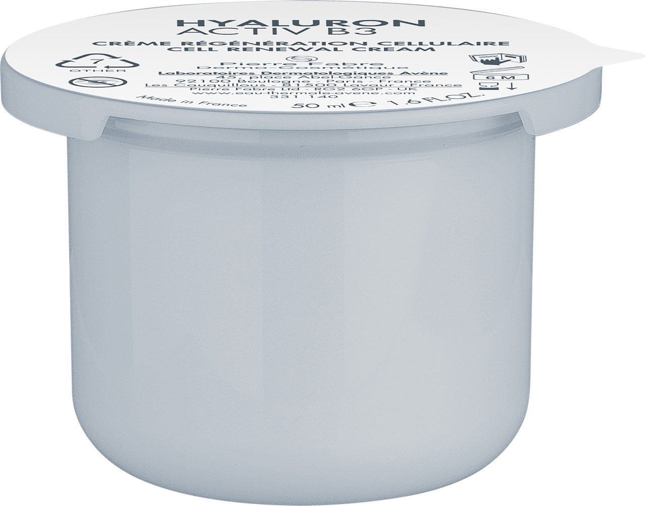 Avène Hyaluron Activ B3 Aqua Gel-Cremă Regenerare Celulară Refill 50ml