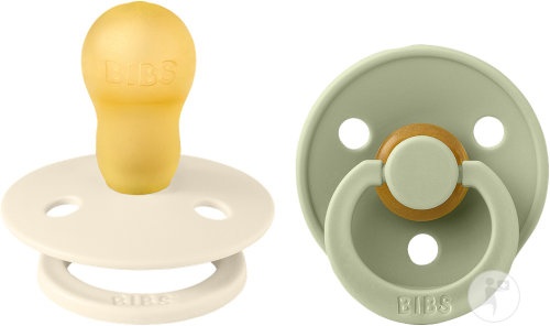 Bibs Colour Collection Suzete +18 Luni Mărimea 3 Sage & Ivory 2 Bucăți