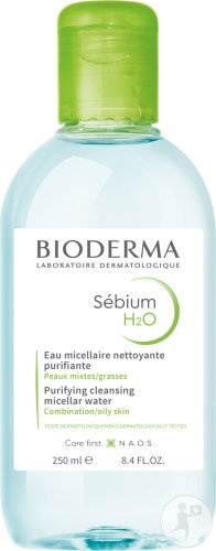 Apa micelara ten mixt si gras H2O Sebium, 250 ml, Bioderma - imagine 2
