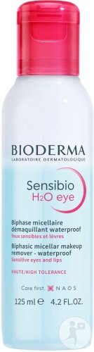 Bioderma Sensibio H2O Demachiant Bifazic Pentru Ochi Piele Sensibilă Buze 125ml