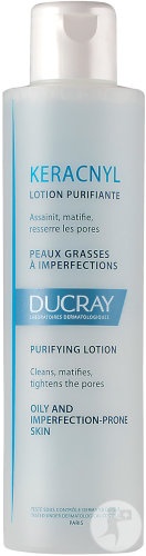 Ducray Keracnyl Loțiune Purificatoare Piele Grasă Cu Imperfecțiuni Flacon 200ml