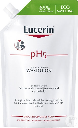 Eucerin pH5 Gel De Curățare Pentru Piele Uscată Şi Sensibilă Rezervă 400ml