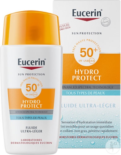 Eucerin Protecție Solară Hydro Protect SPF50+ Ultra-Light Fluid 50ml