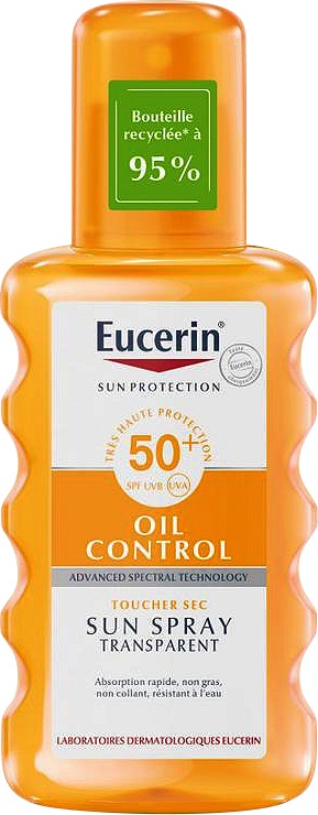 Eucerin Sun Oil Control Dry Touch Transparent Sun Spray SPF50+ 200ml