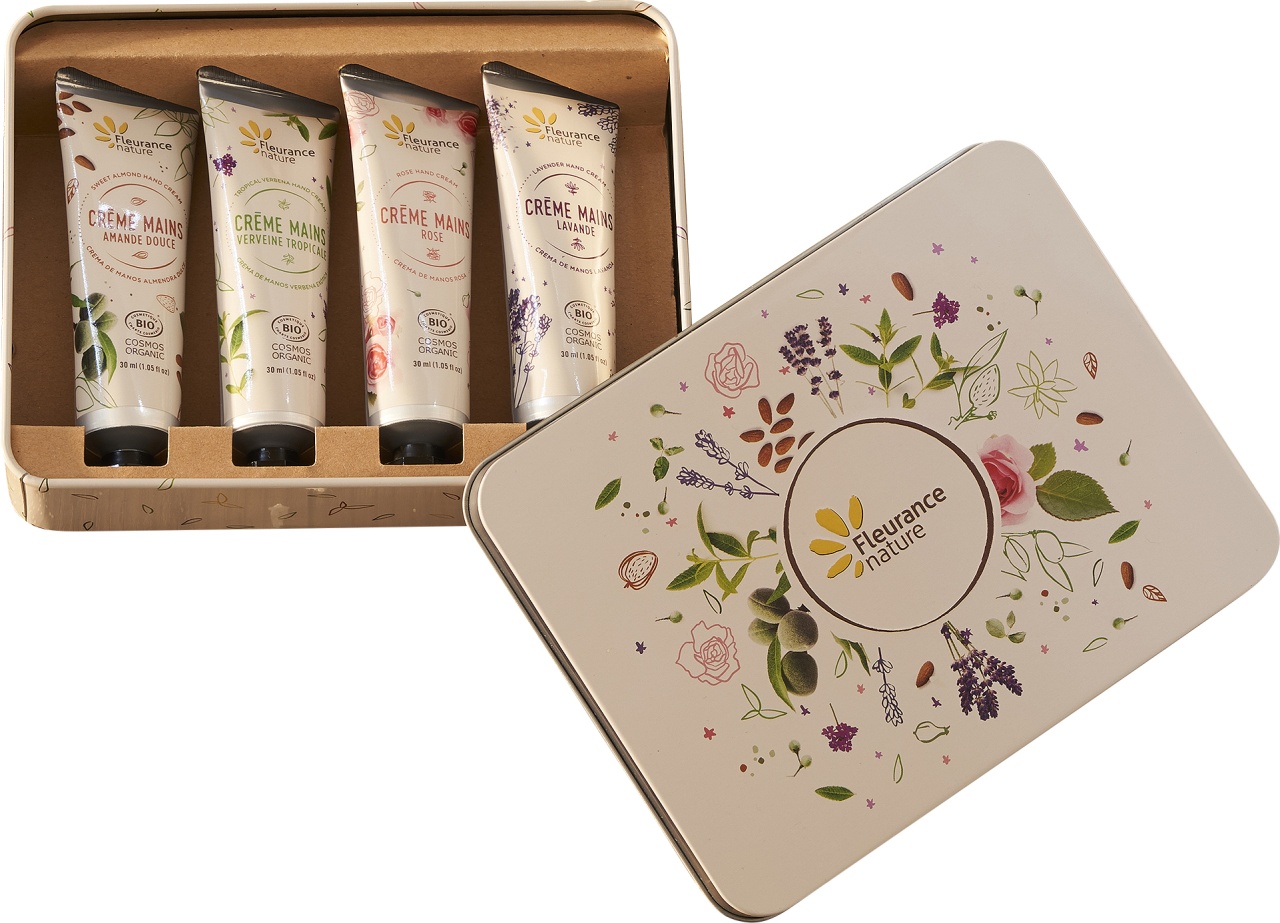 Fleurance Nature Set Cadou Instant Softness Creme De Mâini 4x30ml
