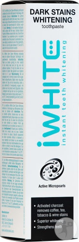 iWhite Dark Stains Whitening Pastă De Dinți Pentru Albire Tub 75ml
