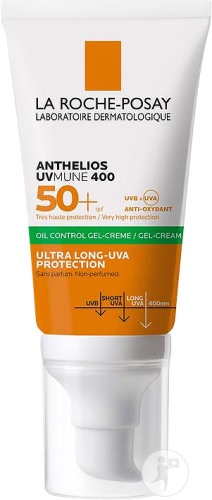 Gel-Crema cu protectie solara SPF 50+ Anthelios UV-MUNE 400 Oil Control, 50ml, La Roche-Posay - imagine 4