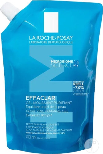 La Roche-Posay Effaclar Gel Purifiant Rezerva 400ml
