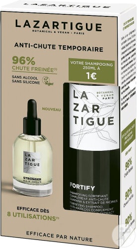 Lazartigue Set Anti-Cădere Par Reactiva 2 Produse