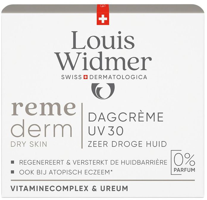 Louis Widmer Remederm Cremă De Zi SPF30 Fără Parfum Recipient 50ml