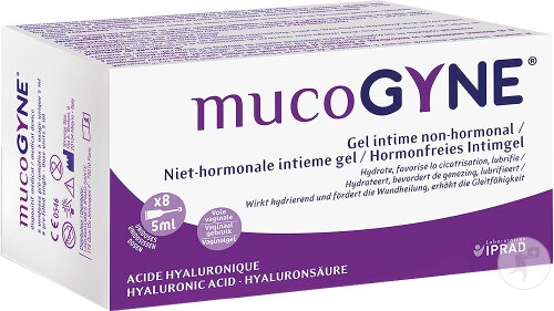 Mucogyne Gel Intim Nehormonal Cu Acid Hialuronic 8 Mono-Doze