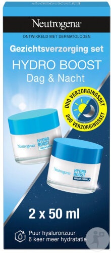 Neutrogena Hydro Boost Duo De Zi Și De Noapte 2x50ml