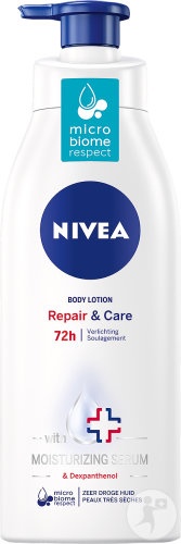Nivea Repair & Care Lapte Hidratant Pentru Corp Flacon Cu Pompiță 400ml