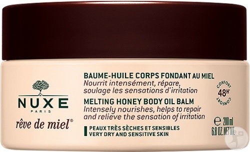 Nuxe Rêve De Miel Ulei-Balsam Fondant Pentru Corp Cu Miere Piele Foarte Uscata Si Sensibila 200ml