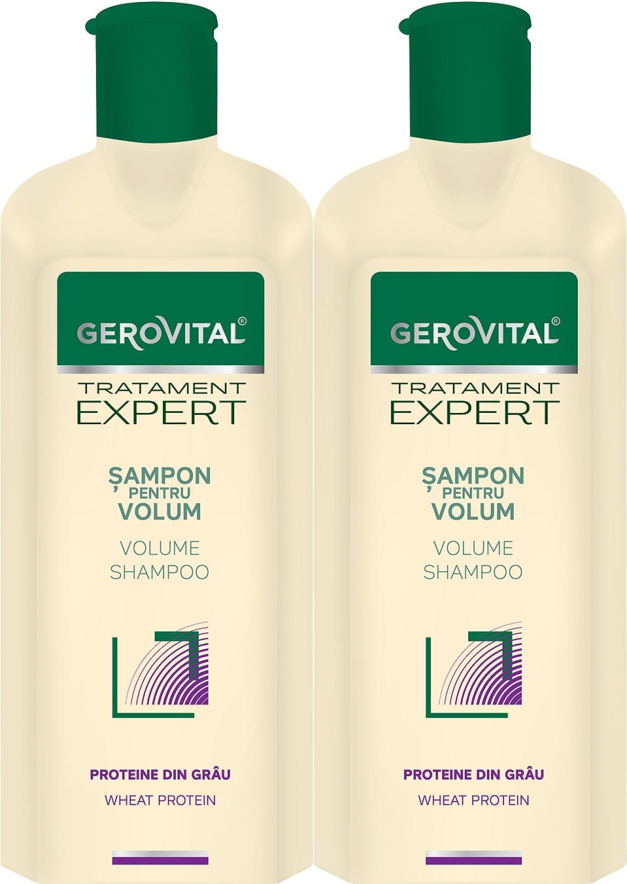 Gerovital Tratament Expert Șampon Pentru Volum 2x250ml