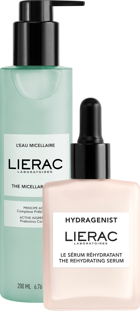 Lierac Apă Micelară + Hydragenist Ser Rehidratant
