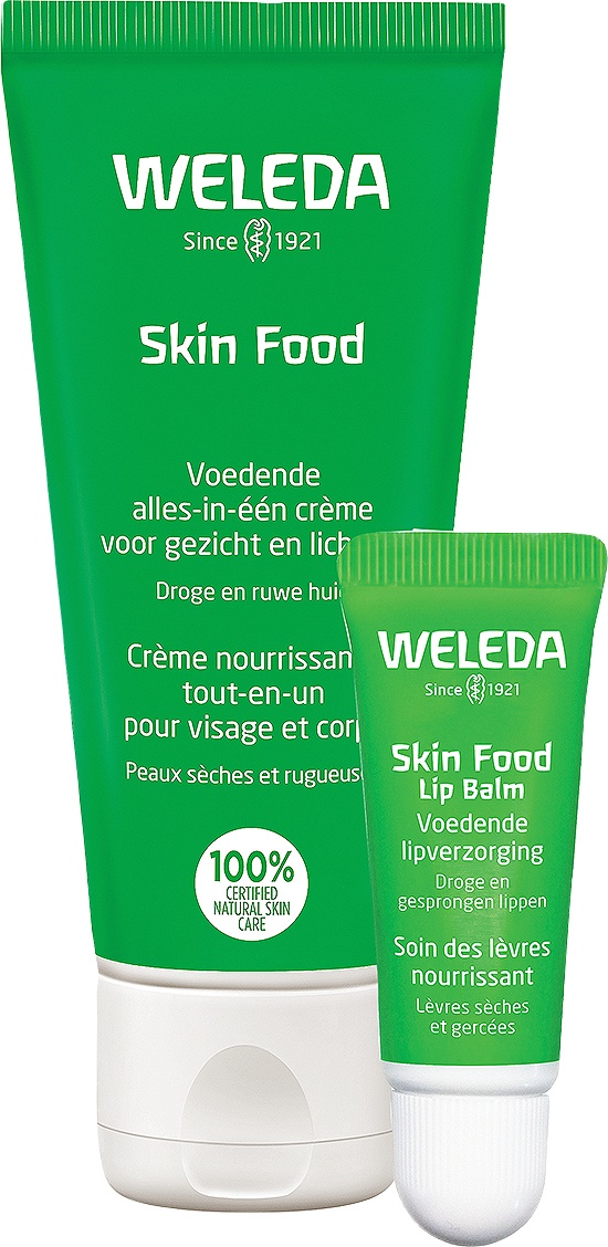 Weleda Skin Food Balsam De Buze + Skin Food Cremă