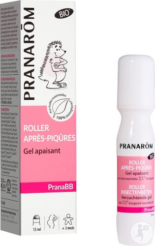 Pranarôm PranaBB Roller Gel Calmant Organic După Înțepături 15ml