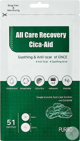 Purito All Care Recovery Cica-Aid 51 Plasturi