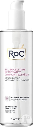 RoC Extra Comfort Apa Micelară De Curățare Față Și Ochi 400ml