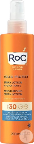 RoC Soleil Protect Loțiune Spray Hidratanta SPF30 200ml