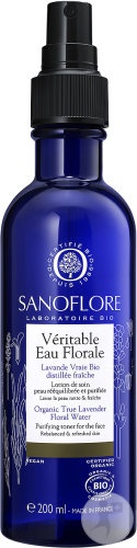 Sanoflore Adevărata Apă Florală Lavandă Fina Bio Loțiune Îngrijire Piele Mixtă Și Grasă Spray 200ml