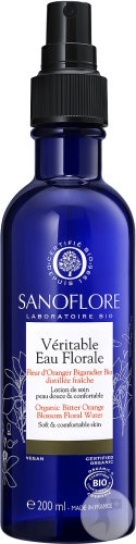 Sanoflore Apă Florală Veritabilă De Floare De Portocal Amar Piele Uscată Și Sensibilă Spray 200ml