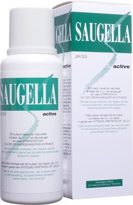Saugella Active Emulsie 250ml