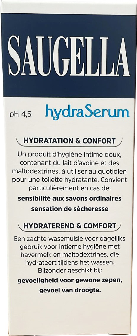 Saugella Hydrasérum Ph 4.5 Loțiune De Igienă Intimă Hidratantă 200ml